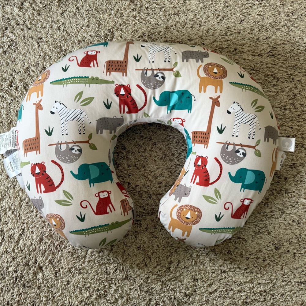 Boppy Animal Print Nursing Pillow